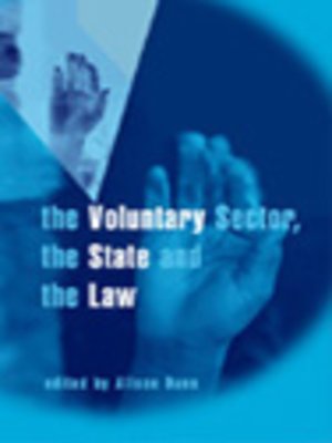 cover image of The Voluntary Sector, the State and the Law